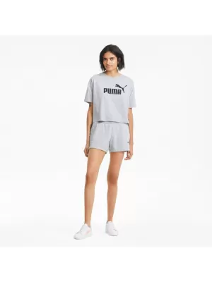 Dámské šortky PUMA ESS 4 SWEAT SHORTS TR 586824-04 GRAY
