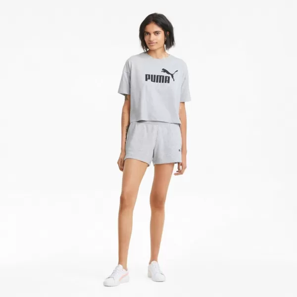  Dámské šortky PUMA ESS 4 SWEAT SHORTS TR 586824-04 GRAY 