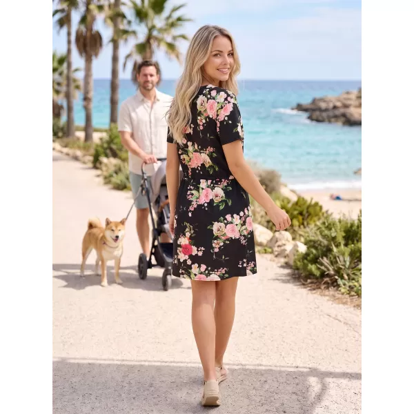  Dámské šaty KIXMI POLLY ČERNÁ 