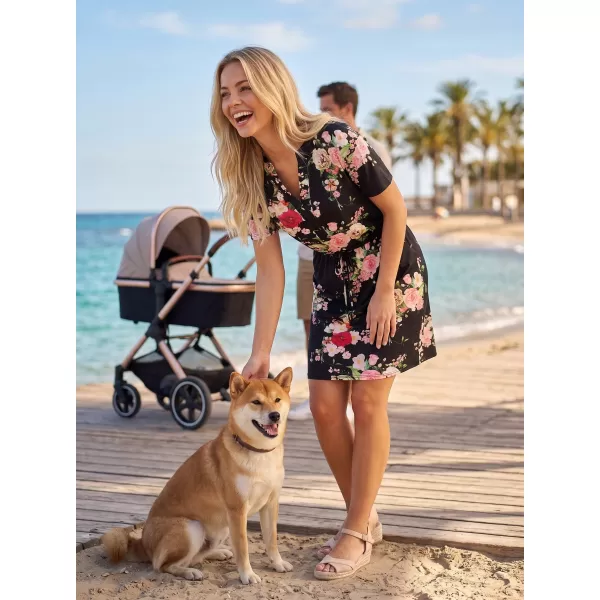  Dámské šaty KIXMI POLLY ČERNÁ 