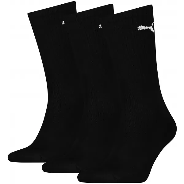  Ponožky PUMA CREW SOCK LIGHT 3P 90794001 BLACK 