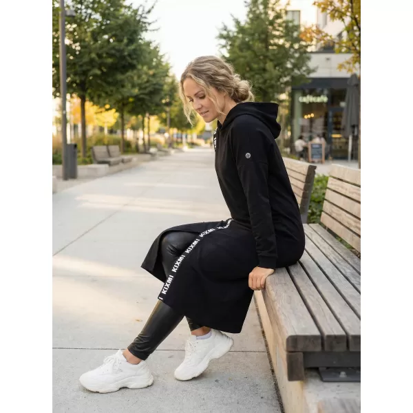  Dámská mikina KIXMI PAIGE ČERNÁ 