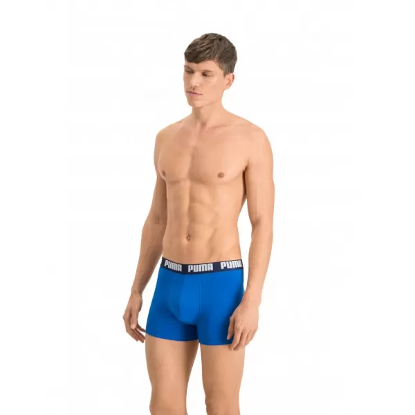  Pánské boxerky PUMA BASIC BOXER 2P 88886960 TRUE BLUE 