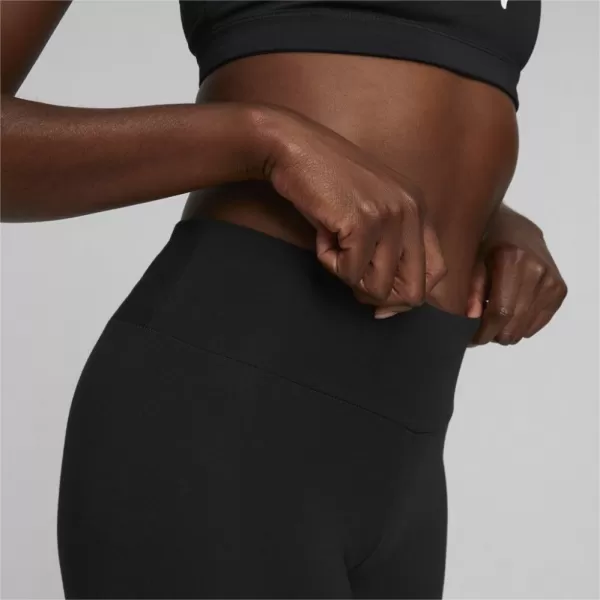  Dámské legíny PUMA ESS 7 LOGO SHORT LEGGINGS 848347-01 BLACK 