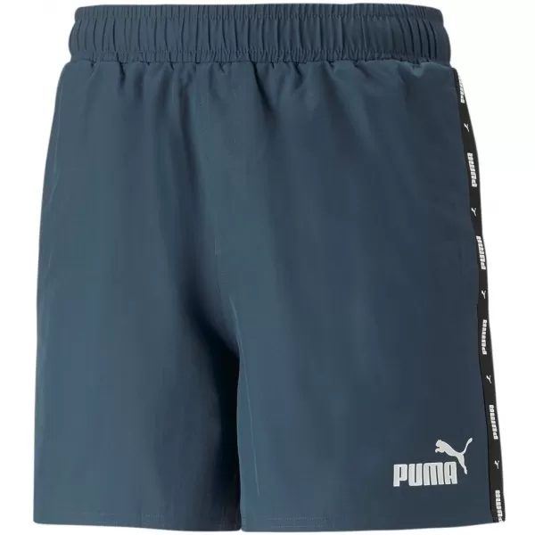  Pánské šortky PUMA ESS+ TAPE WOVEN SHORTS 849043-16 BLUE 