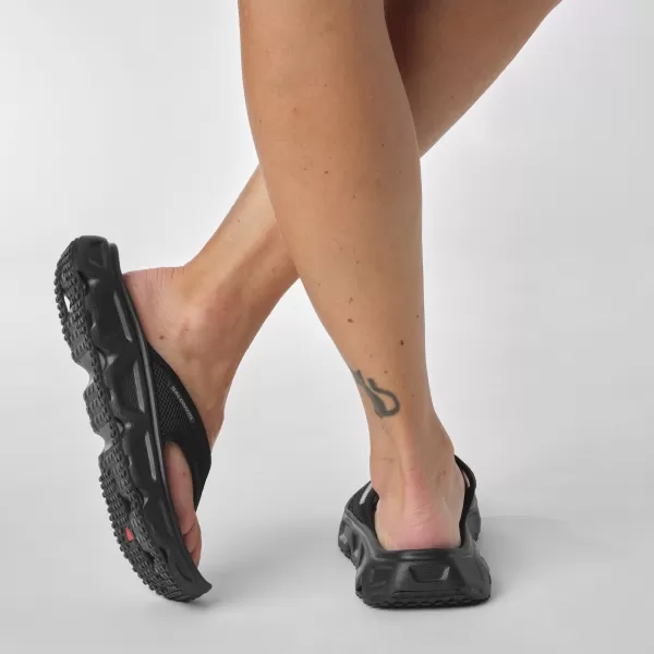  Dámské žabky SALOMON REELAX BREAK 6.0 L47111200 BLACK/BLACK/ALLOY 
