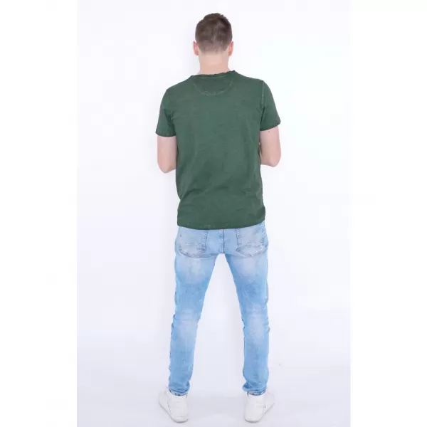  Pánské triko KIXMI PABLO ZELENÁ 