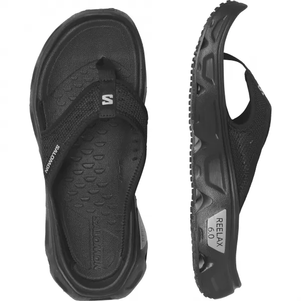  Dámské žabky SALOMON REELAX BREAK 6.0 L47111200 BLACK/BLACK/ALLOY 