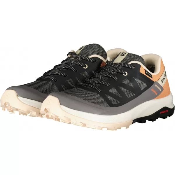  Dámské boty SALOMON OUTRISE GORE-TEX L47219100 MAGNET/BLACK/CORAL GOLD 