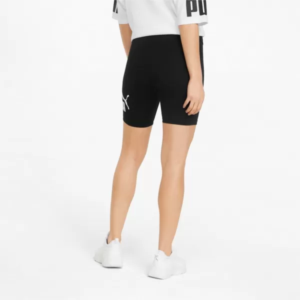  Dámské legíny PUMA ESS 7 LOGO SHORT LEGGINGS 848347-01 BLACK 