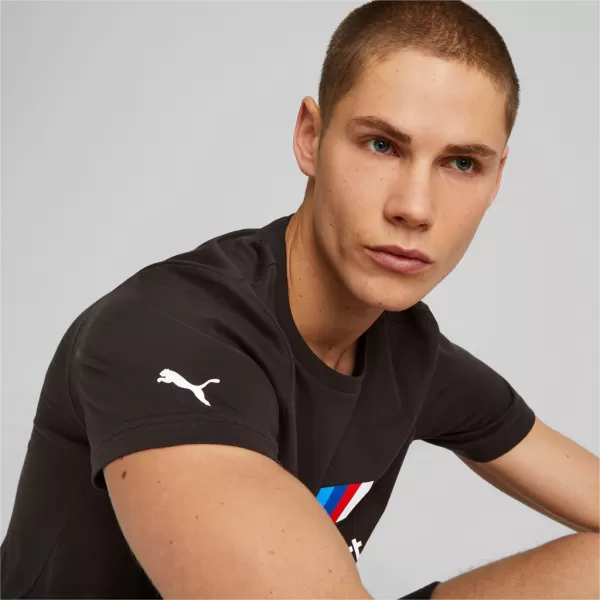  Pánské triko PUMA BMW MMS ESS LOGO TEE 538148-01 BLACK 