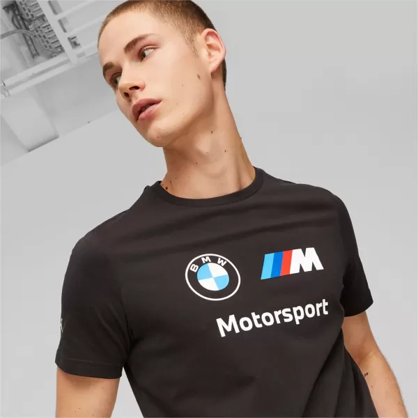 Pánské triko PUMA BMW MMS ESS LOGO TEE 538148-01 BLACK 