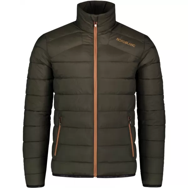  Pánská bunda NORDBLANC SPOT-ON NBWJM7706 ZELENÁ/HNĚDÁ 