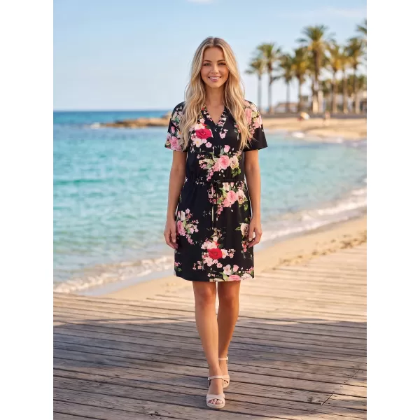  Dámské šaty KIXMI POLLY ČERNÁ 