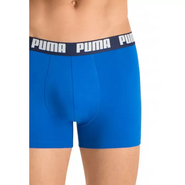  Pánské boxerky PUMA BASIC BOXER 2P 88886960 TRUE BLUE 