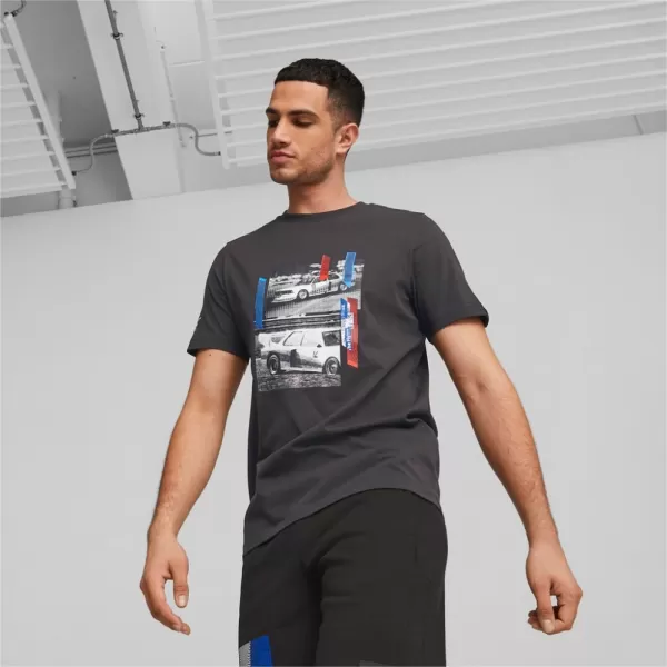  Pánské triko PUMA BMW MMS CAR GRAPHIC TEE 538140-01 BLACK 