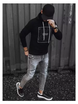 Pánská mikina DSTREET ČERNÁ