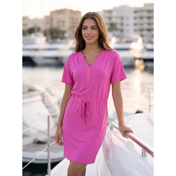  Dámské šaty KIXMI PRISSY FUCHSIA 