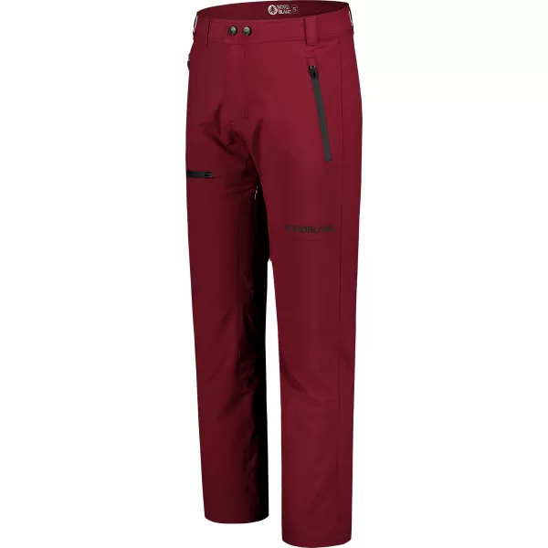  Pánské kalhoty NORDBLANC ERGONOMICAL NBFPM7770 VÍNOVÁ 