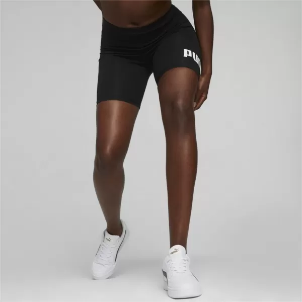  Dámské legíny PUMA ESS 7 LOGO SHORT LEGGINGS 848347-01 BLACK 