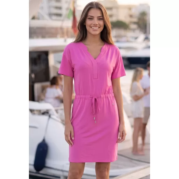  Dámské šaty KIXMI PRISSY FUCHSIA 