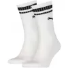 Ponožky PUMA CREW HERITAGE STRIPE 2P UNISEX 90794402 WHITE