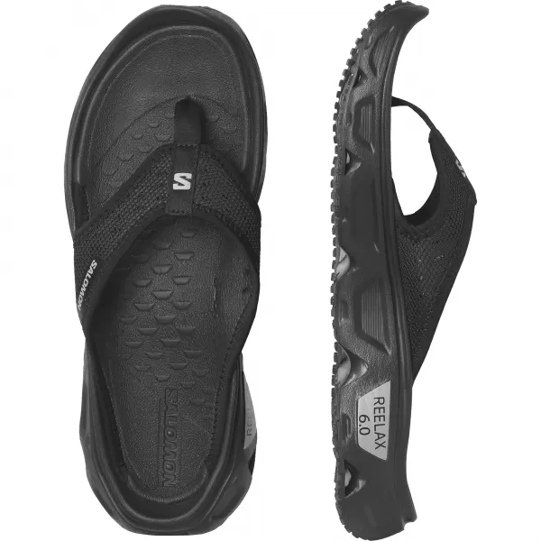  Dámské žabky SALOMON REELAX BREAK 6.0 L47111200 BLACK/BLACK/ALLOY 