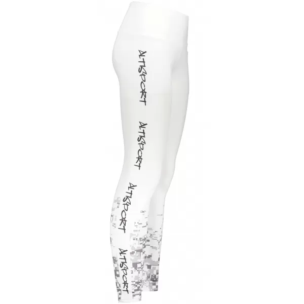  Dámské dlouhé legíny premium ALTISPORT SWE/ALW02S04 BÍLOŠEDÁ 