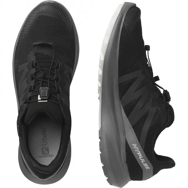  Pánské boty SALOMON HYPULSE GORE-TEX L41595900 BLACK/QUIET SHADE/LUNAR ROCK 
