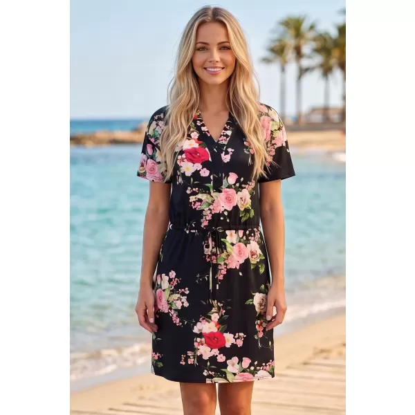  Dámské šaty KIXMI POLLY ČERNÁ 