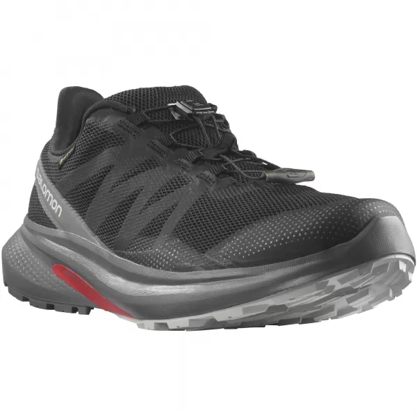  Pánské boty SALOMON HYPULSE GORE-TEX L41595900 BLACK/QUIET SHADE/LUNAR ROCK 