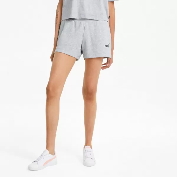  Dámské šortky PUMA ESS 4 SWEAT SHORTS TR 586824-04 GRAY 