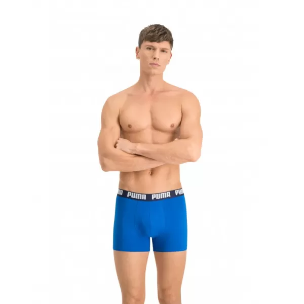  Pánské boxerky PUMA BASIC BOXER 2P 88886960 TRUE BLUE 