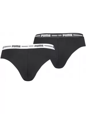 Dámské kalhotky PUMA WOMEN BRAZILIAN 2P PACK 90785603 BLACK