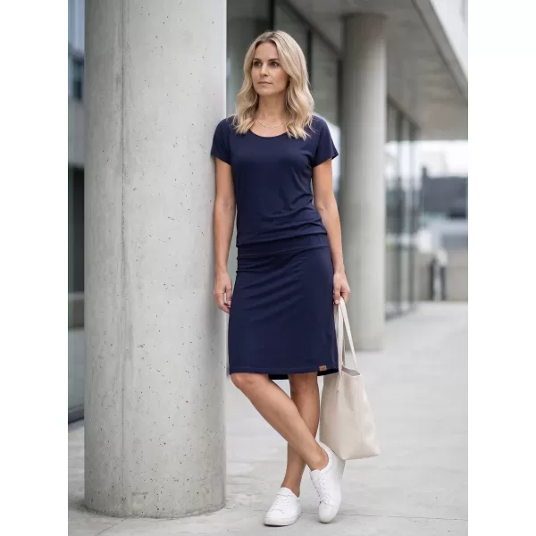  Dámské šaty SAM 73 DEE WZ 835 TMAVÁ MODRÁ 