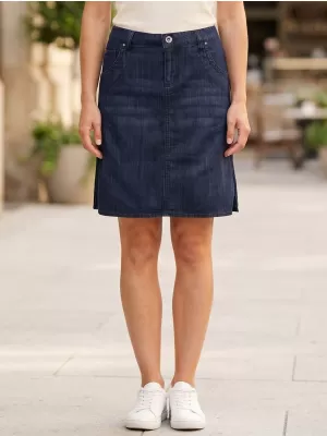 Dámská sukně SAM 73 GEMINI WZ 832 TMAVÁ DENIM