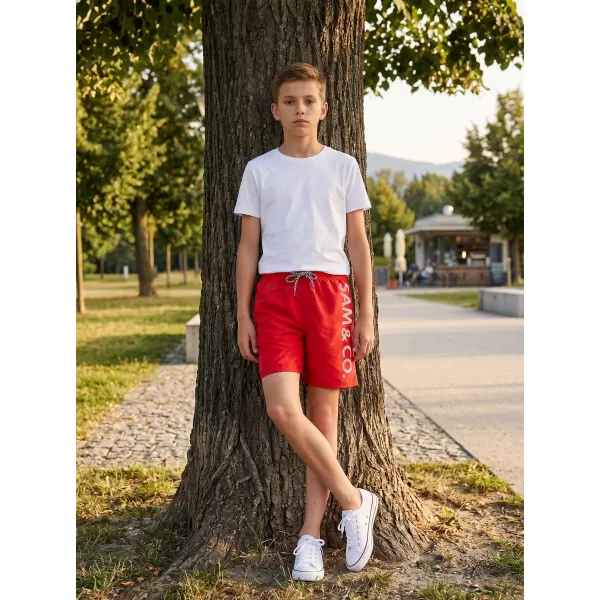  Dětské šortky SAM 73 ROMAN KS 505 ČERVENÁ 