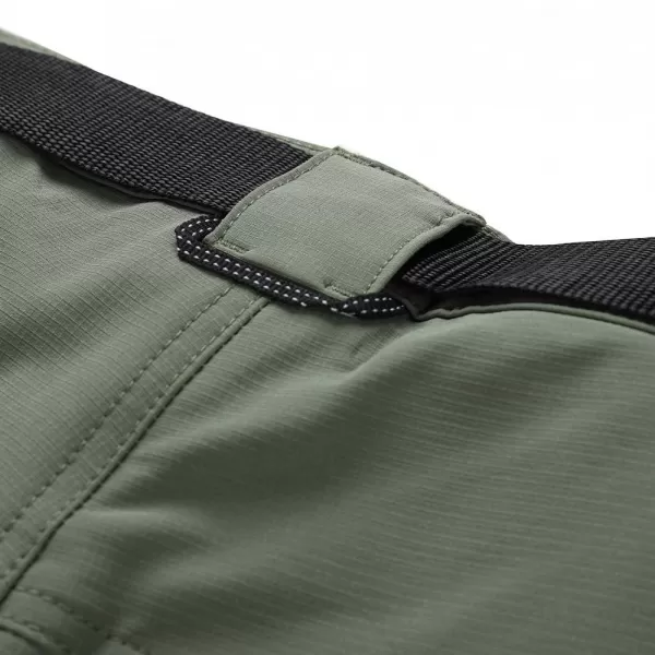  Pánské kalhoty ALPINE PRO NUTT MPAA630 ZELENÁ 