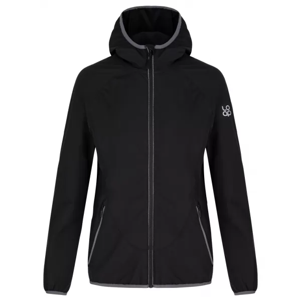  Dámská softshellová bunda LOAP URLANA SFW2305 ČERNÁ 