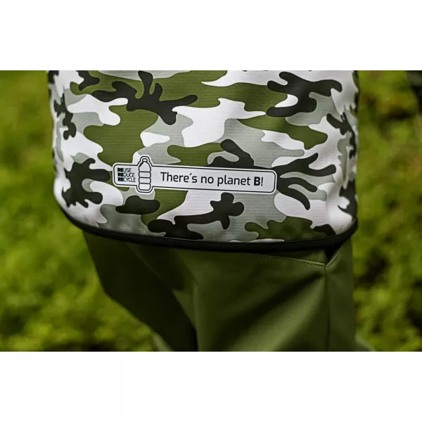  Dětská softshellová bunda zateplená WAMU MASKÁČ KHAKI 