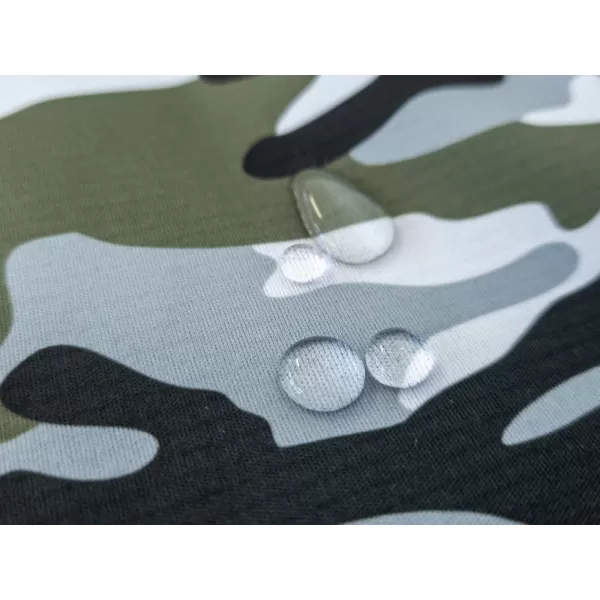  Dětské softshellové kalhoty zateplené WAMU MASKÁČ KHAKI 