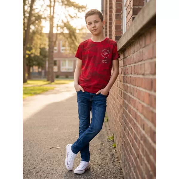  Dětské triko SAM 73 HYDRUS KT 512 ČERVENÁ 
