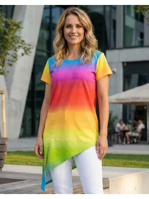 Dámské triko SAM 73 LIBRA WT 890 BAREVNÁ
