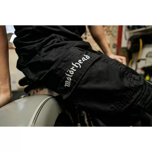  Pánské kraťasy BRANDIT MOTORHEAD URBAN LEGEND ČERNÁ 