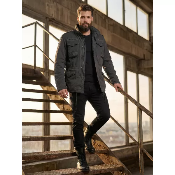  Pánská bunda BRANDIT M-65 GIANT BD3101 ČERNÁ 