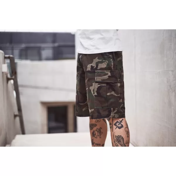  Pánské kraťasy BRANDIT BDU RIPSTOP BD2019 WOODLAND 