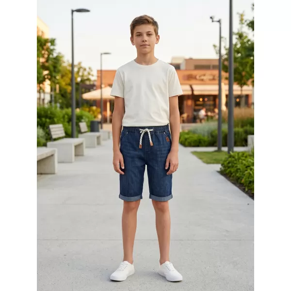  Dětské kraťasy SAM 73 ROBERT KS 500 TMAVÁ DENIM 