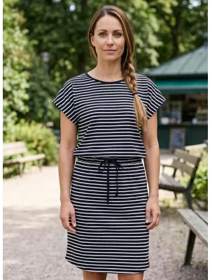 Dámské šaty SAM 73 SAGITTA WZ 823 ČERNÁ