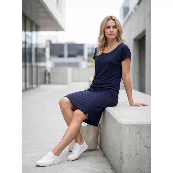  Dámské šaty SAM 73 DEE WZ 835 TMAVÁ MODRÁ 