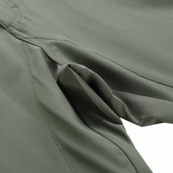  Pánské kalhoty ALPINE PRO NUTT MPAA630 ZELENÁ 